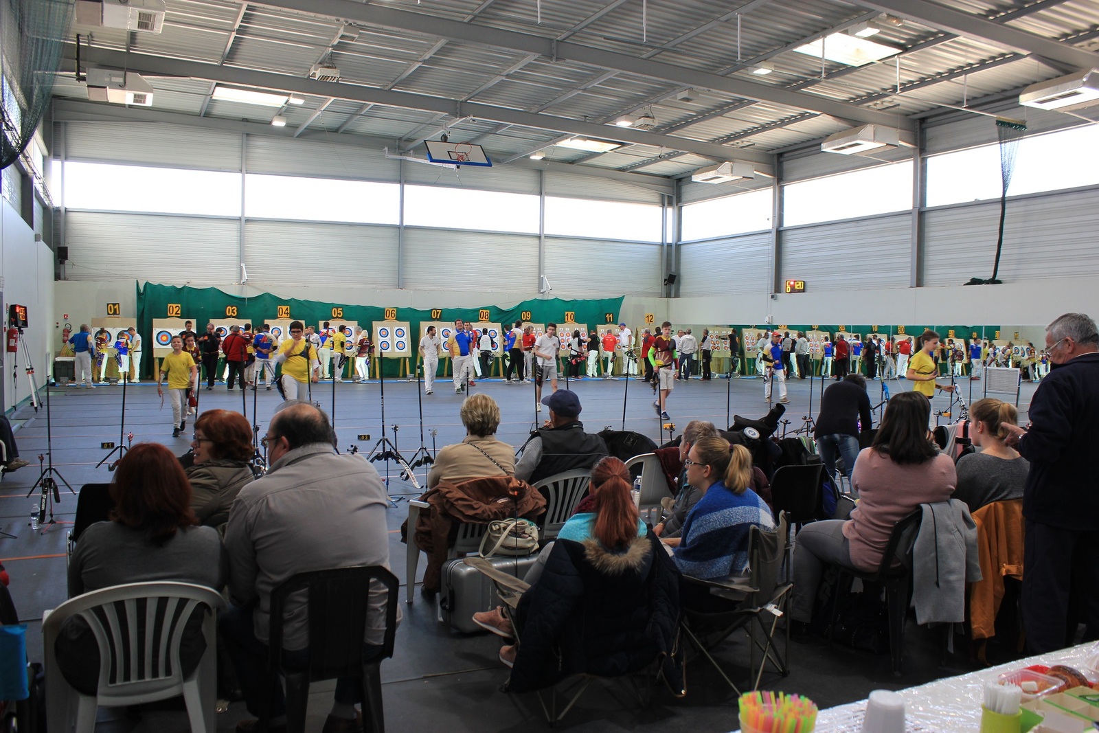 Concours en salle à St Privat des Vieux 