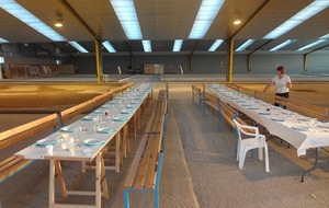 Préparation des tables